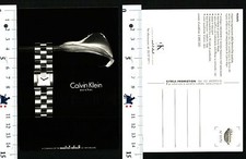 PUBBLICITARIA - CALVIN KLEIN WATCHES - KALALLS -  OROLOGIO IN ACCIAIO - 56598