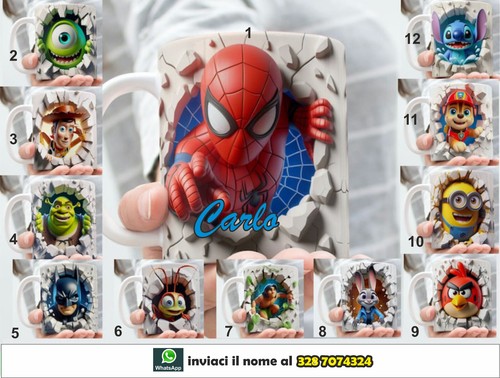 Tazza personalizzata con nome - personalizzata,