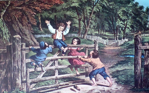 Pagina calendario vintage
