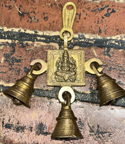 Statua saraswathi ottone - saraswathi,