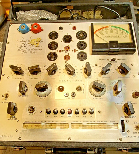 Tube tester hickok 533 - tester,