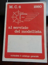 1) CATALOGO 1980 MANTUA MODEL AL SERVIZIO DEL MODELLISTA CATALOGO