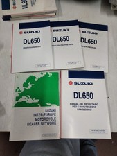 Suzuki DL 650 V-STROM KIT uso E Manutenzione Owner's Manual