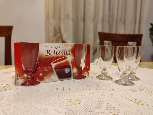 Calici vino vetro di - 12,