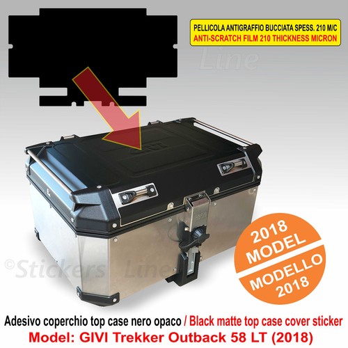 Adesivo coperchio bauletto top - adesivo,
