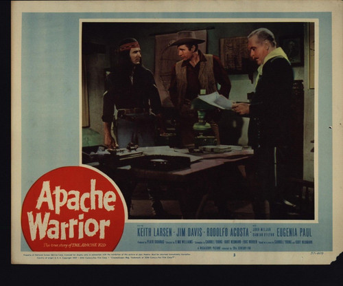 Apache warrior 1957 - warrior, keith