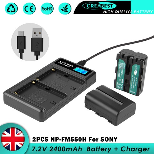 Fm500h battery - 2×, np-fm500h