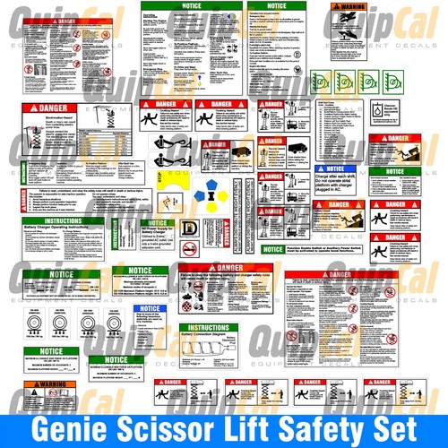 Set decalcomanie sicurezza - set, di