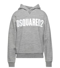 Felpa dsquared2 Taglia L Originale Grigio 100% Nuova