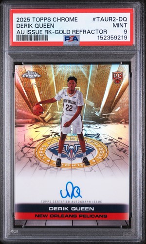 2025 topps chrome - 2025-26, derik