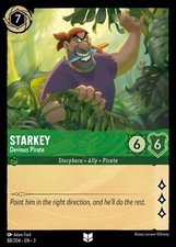 Starkey, Devious Pirate - Into the Inklands - Lorcana TCG