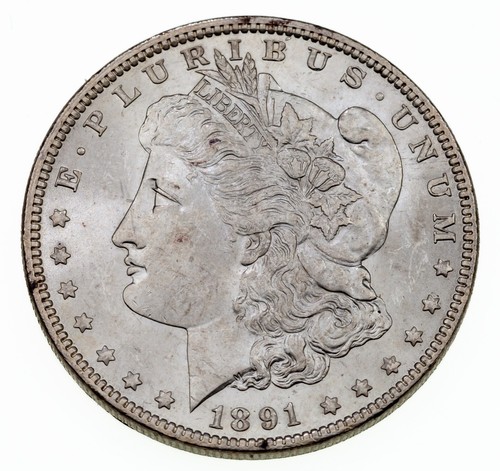 1891 argento morgan dollaro - morgan, in