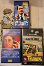 VHS - 3 Film Con Alberto Sordi