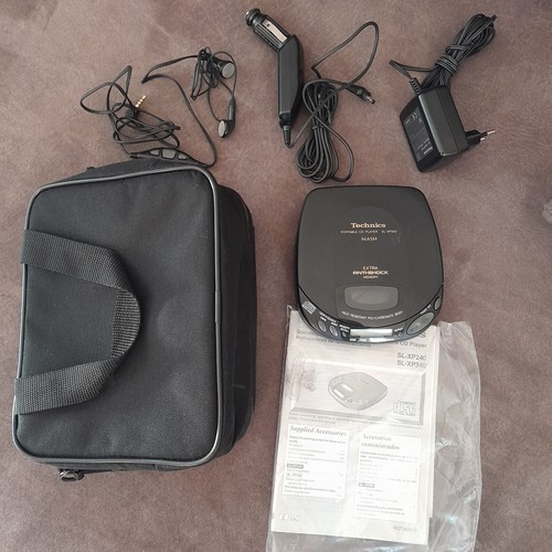 Technics lettore portatile - cd,