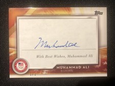2016 Topps USA MUHAMMAD ALI RC