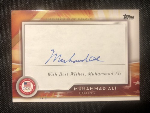 2016 topps usa muhammad ali - muhammad,