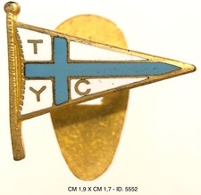 YACHT CLUB “T” DISTINTIVO ASSOCIAZIONE SPORTIVA MARINA ITALIANA PROD. JOHNSON