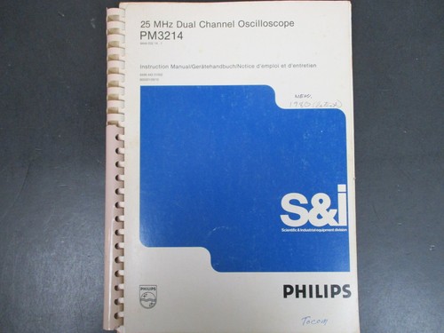 Philips pm3214 mhz dual - mhz,