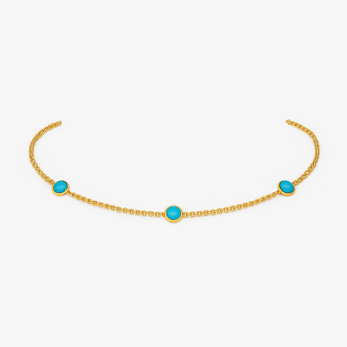 Collana stazione turchese - , zard