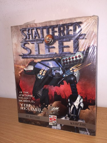 Shattered steel gioco - steel, cd-rom