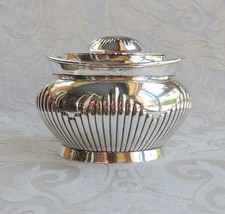 Piatto vittoriano argento Tea Caddy Elkington piatto Sheffield Scatola per il tè