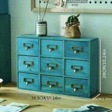 Cassettiera Vintage In Legno