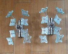 Coppia di appliques sputnik