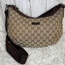 Borsa a tracolla Gucci tela