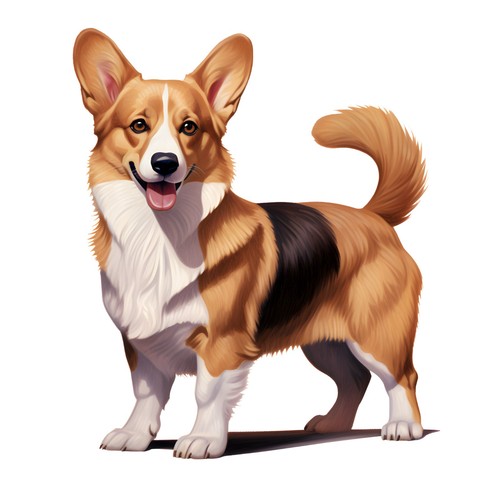Adesivi corgi - corgi,
