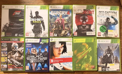 Lot jeux xbox 360 pal - 10,