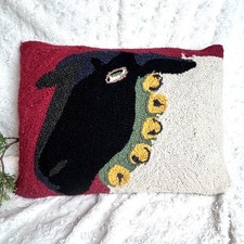 Cuscino con gancio in lana