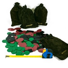 Fiches da gioco - 4 sacchetti