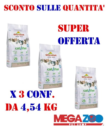 Almo nature lettiera gatto - nature,