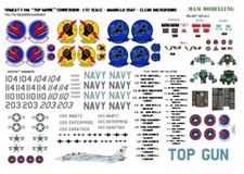 Decalcomanie 1:72 per