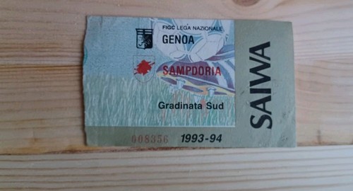 Biglietto sampdoria genoa - sampdoria,