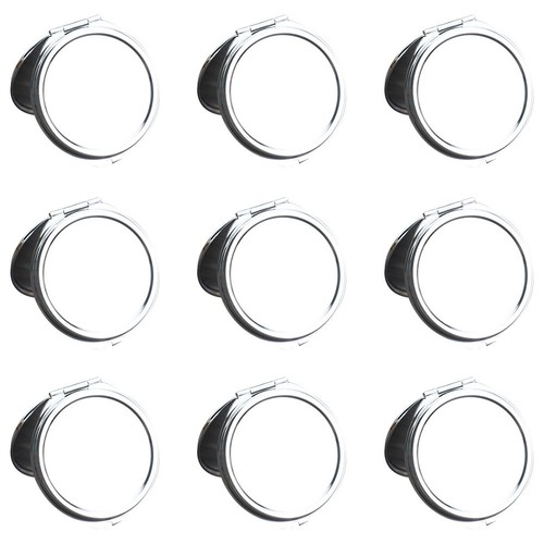 Specchio trucco rotondo - trucco, doppio