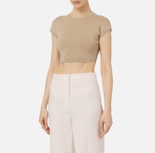 ELISABETTA FRANCHI Top cropped
