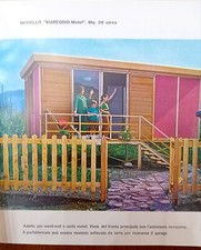 CASE PREFABBRICATE, DEPLIANT VINTAGE E FOTO