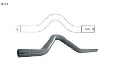 Tubo Universale Arco Asse Dilatato 101.6mm d1 Esterno d2 Acciaio Inox