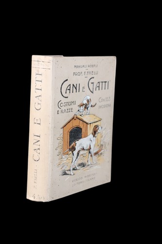 Libro hoepli cani gatti - cani, e
