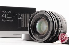DDU [TOP MINT in Box] Voigtlander NOKTON 40mm f/1.2 SONY Japan Lt22