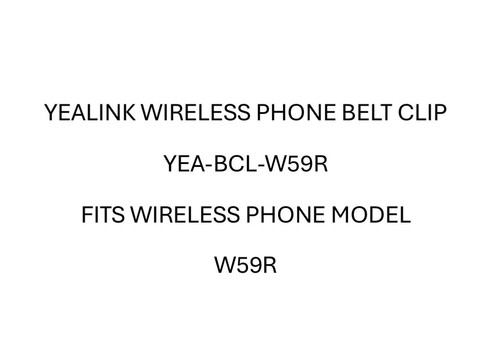 New yealink yea bcl w59r - new, yea-bcl-w59r