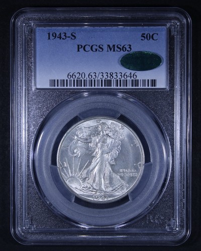 1943 mezzo dollaro - 1943-s,