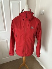 Giacca Uomo Rossa Attrezzatura Montagna Rupal Goretex Taglia Media