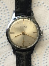 Raro orologio da polso donna Roamer 15j vintage anni 60 funzionante ma non revisionato