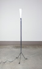 ⚜️ LAMPADA TERRA DESIGN VEART VETRO SOFFIATO MURANO CROMATA PIANTANA 1980S