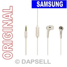 Samsung Originale Auricolare Stereo Cuffie Ehs48 White Galaxy S Plus I9001