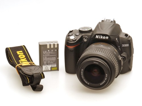 Nikon d3000 fotocamera reflex - fotocamera,