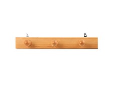 Portabiti in legno nero da
