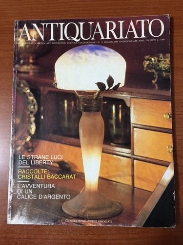 Antiquariato 1986 mensile - antiquariato,
